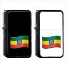 1446 Flag For Ethiopia - (1pcs) Oil Windproof Black Emoji Emoticon Lighters