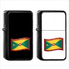 1456 Flag For Grenada - (1pcs) Oil Windproof Black Emoji Emoticon Lighters