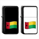 1471 Country National Flag For Guinea Bissau - (1pcs) Oil Windproof Black Emoji Emoticon Lighters