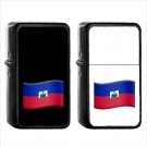 1477 Country National Flag For Haiti - (1pcs) Oil Windproof Black Emoji Emoticon Lighters