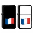 1520 Country National Flag For St Martin - (1pcs) Oil Windproof Black Emoji Emoticon Lighters