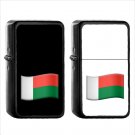1521 Country National Flag For Madagascar - (1pcs) Oil Windproof Black Emoji Emoticon Lighters