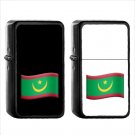1530 Country National Flag For Mauritania - (1pcs) Oil Windproof Black Emoji Emoticon Lighters