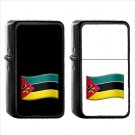 1538 Country National Flag For Mozambique - (1pcs) Oil Windproof Black Emoji Emoticon Lighters
