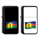 1540 Country National Flag For New Caledonia - (1pcs) Oil Windproof Black Emoji Emoticon Lighters