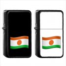 1541 Country National Flag For Niger - (1pcs) Oil Windproof Black Emoji Emoticon Lighters