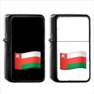 1551 Country National Flag For Oman - (1pcs) Oil Windproof Black Emoji Emoticon Lighters