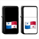1552 Country National Flag For Panama - (1pcs) Oil Windproof Black Emoji Emoticon Lighters