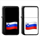 1579 Country National Flag For Slovenia - (1pcs) Oil Windproof Black Emoji Emoticon Lighters