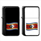 1592 Country National Flag For Swaziland - (1pcs) Oil Windproof Black Emoji Emoticon Lighters