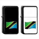 1609 Country National Flag For Tanzania - (1pcs) Oil Windproof Black Emoji Emoticon Lighters