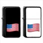 Country National Flag For Us Outlying Islands (1pcs) Oil Windproof Black Emoji Emoticon Lighters