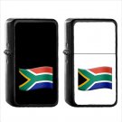 1629 Country National Flag For South Africa - (1pcs) Oil Windproof Black Emoji Emoticon Lighters