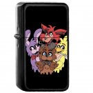 Five Nights At Freddys - Oil Windproof Flip Top Black Lighters Briquet Encendedor E