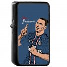 22 Zlatan Ibrahimovic - Oil Windproof Flip Top Black Lighters Briquet Encendedor