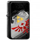Legend of Zelda Hylian Shield Alternate- Oil Windproof Flip Top Black Lighters Briquet Encendedor