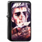 74 Zayn Selfie 2 - Oil Windproof Flip Top Black Lighters Briquet Encendedor