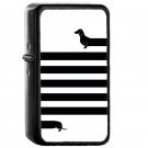 Very Long Dog - Oil Windproof Flip Top Black Lighters Briquet Encendedor