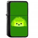 Vedgy Hedgehog - Oil Windproof Flip Top Black Lighters Briquet Encendedor
