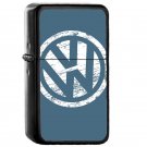 Vw Volkswagen Logo - Oil Windproof Flip Top Black Lighters Briquet Encendedor