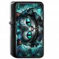 Were All Mad Here - Oil Windproof Flip Top Black Lighters Briquet Encendedor 1