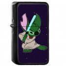Yoda Stitch Star Wars - Oil Windproof Flip Top Black Lighters Briquet Encendedor