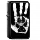 Wolf On The Inside - Oil Windproof Flip Top Black Lighters Briquet Encendedor