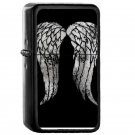 Wings Of Dixon The Walking Dead- Oil Windproof Flip Top Black Lighters Briquet Encendedor