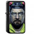 Walter White Gas Mask Breaking Bad - Oil Windproof Flip Top Black Lighters Briquet Encendedor
