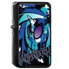 Vinyl Pony - Oil Windproof Flip Top Black Lighters Briquet Encendedor