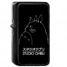 Studio Ghibli Totoro Japanese Anime - Oil Windproof Flip Top Black Lighters