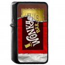 Wonka Bar - Oil Windproof Flip Top Black Lighters Briquet Encendedor 1
