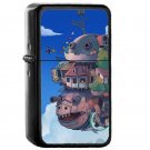 Studio Ghibli - Oil Windproof Flip Top Black Lighters Briquet Encendedor