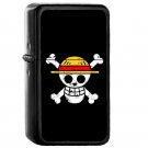Strawhat Jolly Roger One Piece - Oil Windproof Flip Top Black Lighters Briquet Encendedor