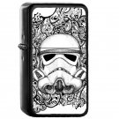 Star Wars Storm Trooper - Oil Windproof Flip Top Black Lighters Briquet Encendedor