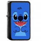 Stitch - Oil Windproof Flip Top Black Lighters Briquet Encendedor