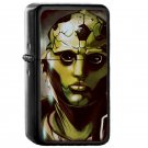 Thane Krios Mass Effect - Oil Windproof Flip Top Black Lighters Briquet Encendedor