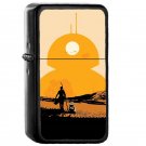 Star Wars The Force Awakens Bb-8 Droid Lei - Oil Windproof Flip Top Black Lighters