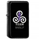 Teen Wolf Sticker - Oil Windproof Flip Top Black Lighters Briquet Encendedor