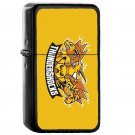 Team Thundershocks - Oil Windproof Flip Top Black Lighters Briquet Encendedor
