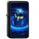 Tardis Vortex Doctor Who - Oil Windproof Flip Top Black Lighters Briquet Encendedor