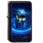 Tardis Vortex Doctor Who - Oil Windproof Flip Top Black Lighters Briquet Encendedor