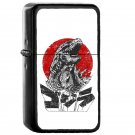 The King Will Rise Godzilla Japanese - Oil Windproof Flip Top Black Lighters Briquet Encendedor 1