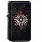 The Inquisition - Oil Windproof Flip Top Black Lighters Briquet Encendedor 1