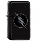 The Flash Zoom - Oil Windproof Flip Top Black Lighters Briquet Encendedor 1