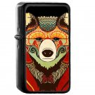 The Bear - Oil Windproof Flip Top Black Lighters Briquet Encendedor 1