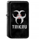 The 100 Trikru Symbol Black - Oil Windproof Flip Top Black Lighters Briquet Encendedor 1