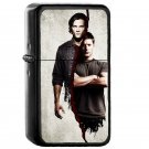 Supernatural Dean And Sam - Oil Windproof Flip Top Black Lighters Briquet Encendedor