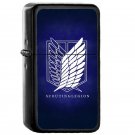 Survey Corps - Oil Windproof Flip Top Black Lighters Briquet Encendedor