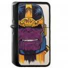 Thanos The First Marvel The Avengers - Oil Windproof Flip Top Black Lighters Briquet Encendedor